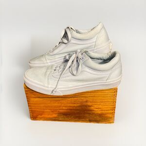 Vans  Womens‎ Shoes Size 10 Blue On Blue On Blue Sneakers Lace Up